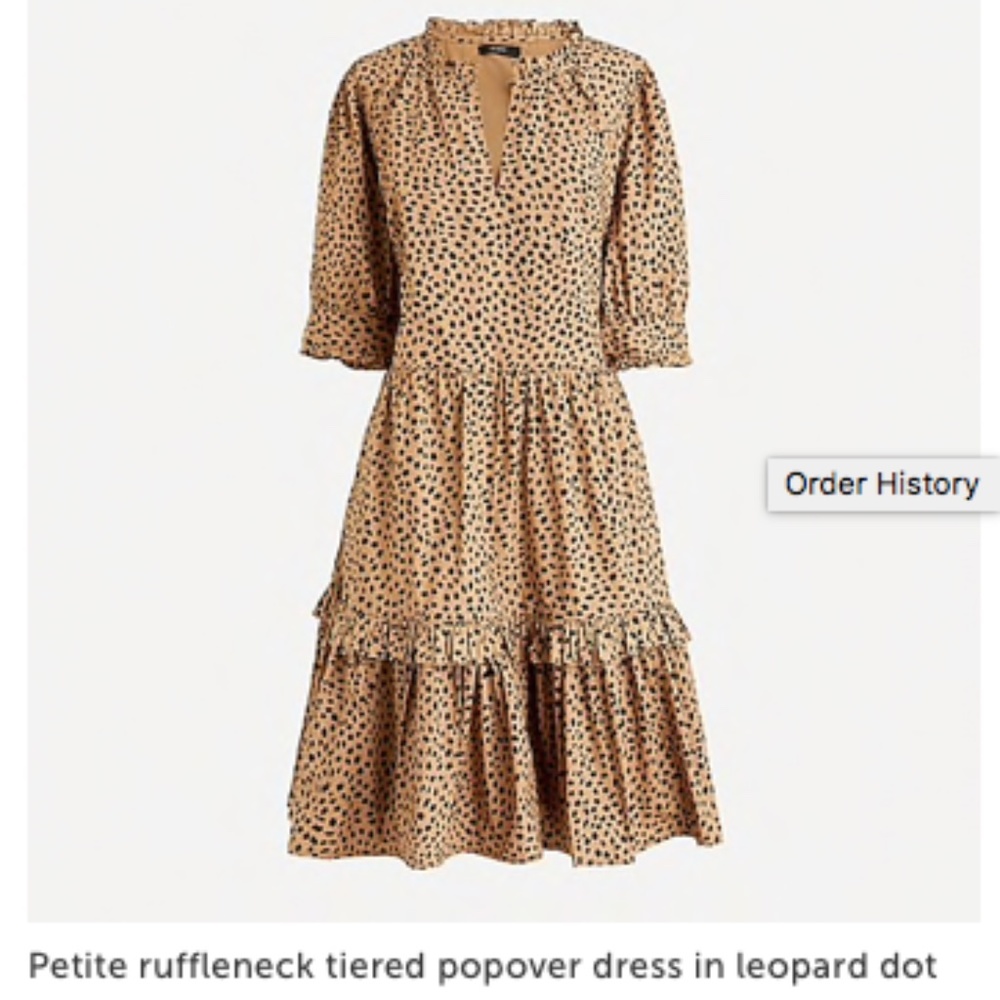 J. Crew Leopard Dress - XXSP